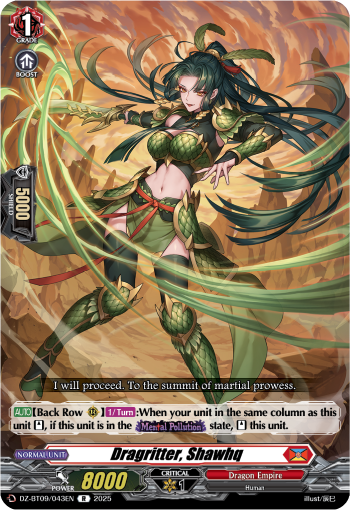 DZ-BT09/043EN Dragritter, Shawhq R DZBT09