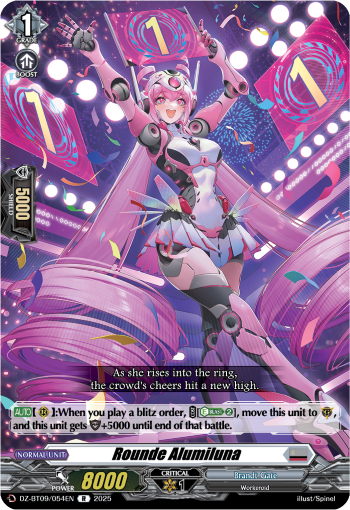 DZ-BT09/054EN Rounde Alumiluna R DZBT09