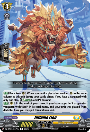 DZ-BT09/057EN Inflame Lion R DZBT09