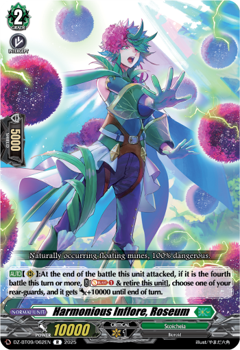 DZ-BT09/062EN Harmonious Inflore, Roseum R DZBT09