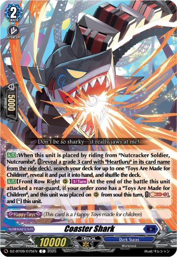 DZ-BT09/075EN Coaster Shark C DZBT09