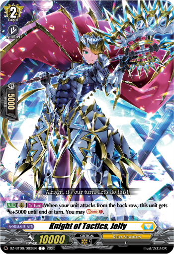 DZ-BT09/093EN Knight of Tactics, Jolly C DZBT09