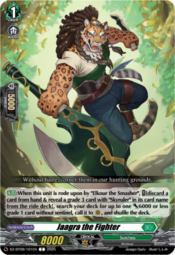 DZ-BT09/101EN Jaagra the Fighter C DZBT09