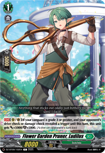 DZ-BT09/102EN Flower Garden Pruner, Ludilus C DZBT09