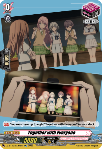 DZ-BT09/EX31EN Together with Everyone EXC DZBT09