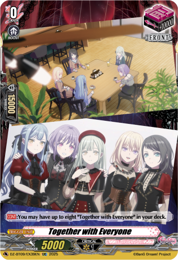 DZ-BT09/EX39EN Together with Everyone EXC DZBT09