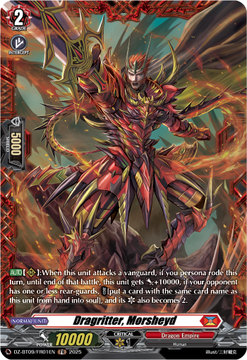DZ-BT09/FR01EN Dragritter, Morsheyd FR DZBT09