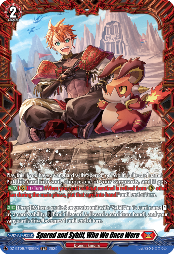 DZ-BT09/FR09EN Sperod and Sybilt, Who We Once Were FR DZBT09