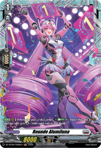 DZ-BT09/FR26EN Rounde Alumiluna FR DZBT09