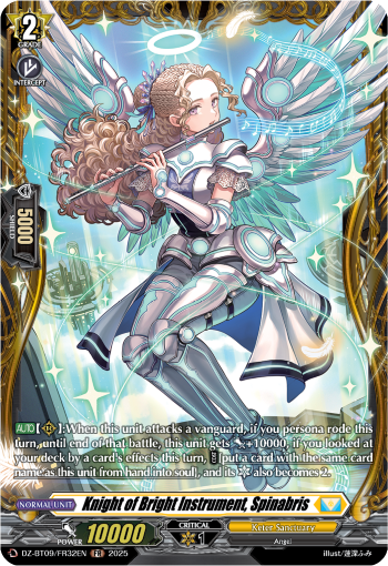 DZ-BT09/FR32EN Knight of Bright Instrument, Spinabris FR DZBT09