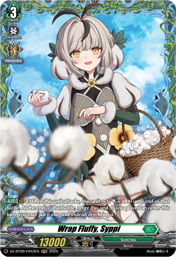 DZ-BT09/FR43EN Wrap Fluffy, Syppi FR DZBT09