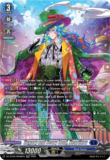 DZ-BT09/SR08EN Sugary and Scary Land, Heartluru SR DZBT09