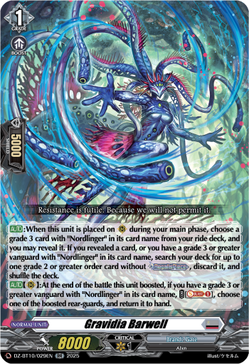 DZ-BT10/029EN Gravidia Barwell RR DZBT10