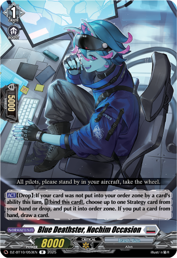 DZ-BT10/053EN Blue Deathster, Nochim Occasion R DZBT10