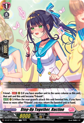 DZ-BT10/117EN Step-Up Together, Ractine C DZBT10