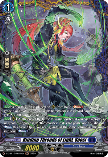 DZ-BT10/FR11EN Binding Threads of Light, Saosi FR DZBT10