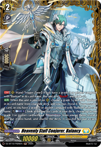 DZ-BT10/FR26EN Heavenly Staff Conjurer, Balancy FR DZBT10
