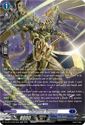 DZ-BT10/SR10EN Tickdown Dragon SR DZBT10