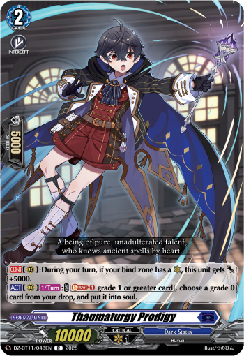 DZ-BT11/048EN Thaumaturgy Prodigy R DZBT11