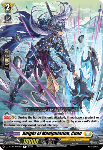 DZ-BT11/057EN Knight of Manipulation, Cuan R DZBT11