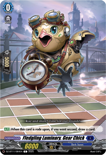 DZ-BT11/084EN Fledgling Luminary, Gear Chick C DZBT11