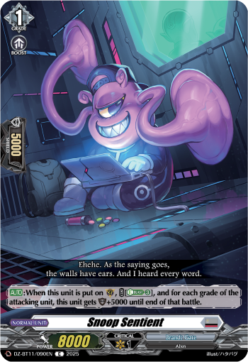 DZ-BT11/090EN Snoop Sentient C DZBT11