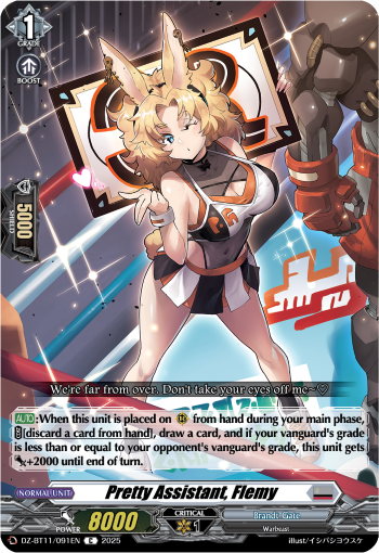 DZ-BT11/091EN Pretty Assistant, Flemy C DZBT11