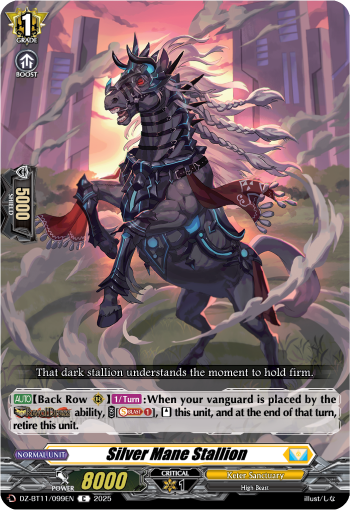 DZ-BT11/099EN Silver Mane Stallio C DZBT11