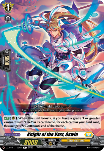 DZ-BT11/102EN Knight of the Vast, Oswin C DZBT11