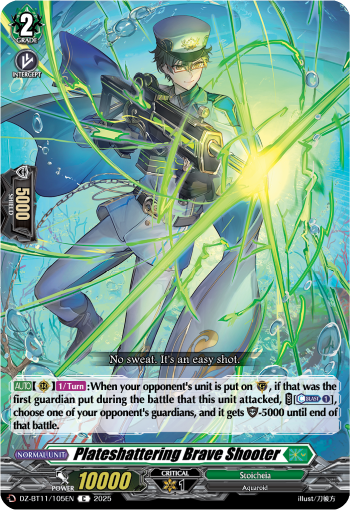 DZ-BT11/105EN Plateshattering Brave Shooter C DZBT11