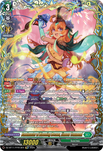 DZ-BT11/FFR13EN Bandmaster of Blooming Dreams, Lianorn Traumend FFR DZBT11