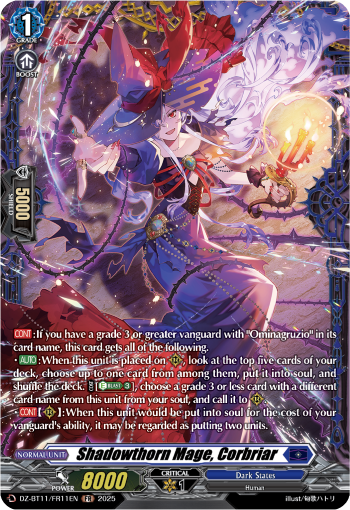 DZ-BT11/FR11EN Shadowthorn Mage, Corbriar FR DZBT11