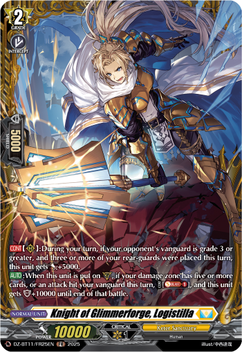 DZ-BT11/FR25EN Knight of Glimmerforge, Logistilla FR DZBT11