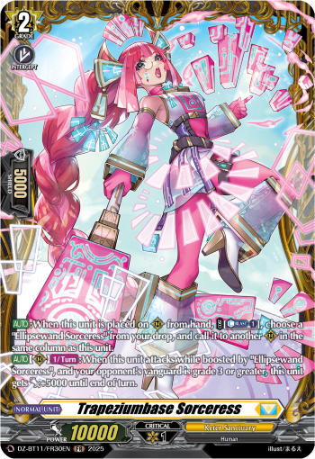 DZ-BT11/FR30EN Trapeziumbase Sorceress FR DZBT11