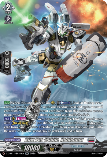 DZ-BT11/SR17EN Blitz Neo Mobile, Heldentatt SR DZBT11