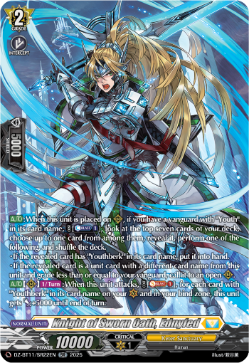 DZ-BT11/SR22EN Knight of Sworn Oath, Ednyfed SR DZBT11