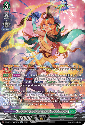 DZ-BT11/SR29EN Bandmaster of Blooming Dreams, Lianorn Traumend SR DZBT11