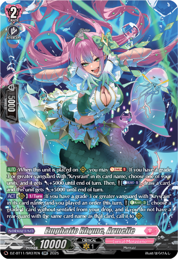 DZ-BT11/SR37EN Emphatic Rhyme, Armelle SR DZBT11