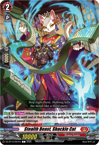 DZ-BT12/067EN Stealth Beast, Shackle Cat C DZBT12