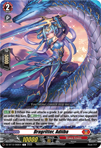 DZ-BT12/068EN Dragritter, Adiiba C DZBT12