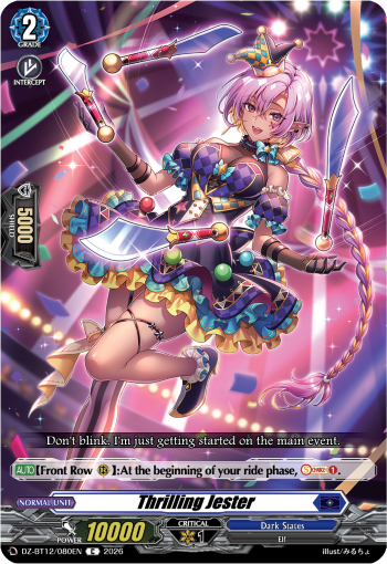 DZ-BT12/080EN Thrilling Jester C DZBT12