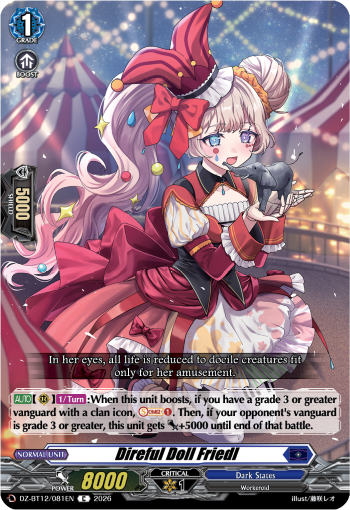 DZ-BT12/081EN Direful Doll Friedl C DZBT12