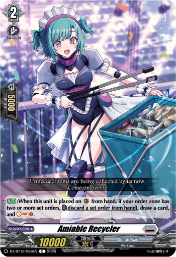 DZ-BT12/088EN Amiable Recycler C DZBT12