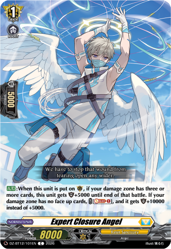 DZ-BT12/101EN Expert Closure Angel C DZBT12