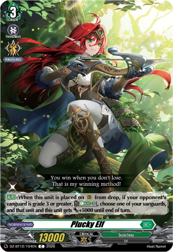 DZ-BT12/104EN Plucky Elf C DZBT12