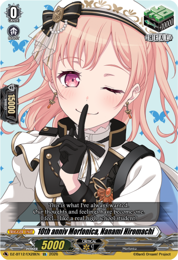 DZ-BT12/EX28EN 10th anniv Morfonica, Nanami Hiromachi EX DZBT12