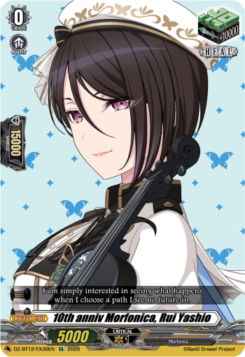 DZ-BT12/EX30EN 10th anniv Morfonica, Rui Yashio EX DZBT12