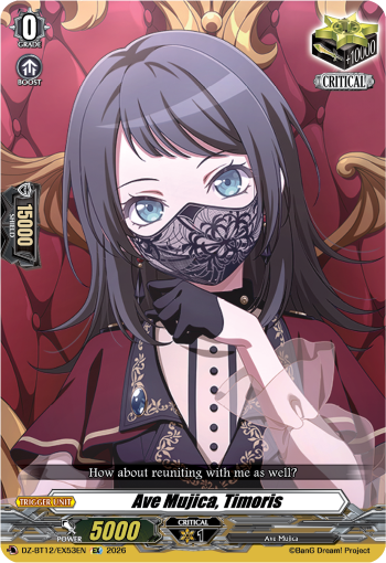 DZ-BT12/EX53EN Ave Mujica, Timoris EX DZBT12