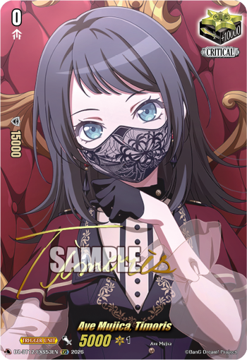 DZ-BT12/EXS53EN Ave Mujica, Timoris EXS DZBT12