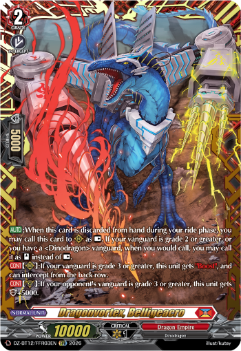 DZ-BT12/FFR03EN Dragonvortex, Belligeacro FFR DZBT12